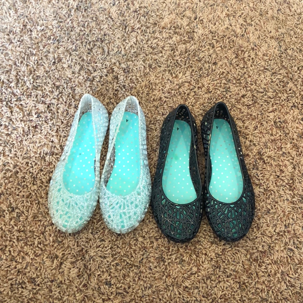 Girls Jelly Flats
